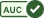 AUC completed icon