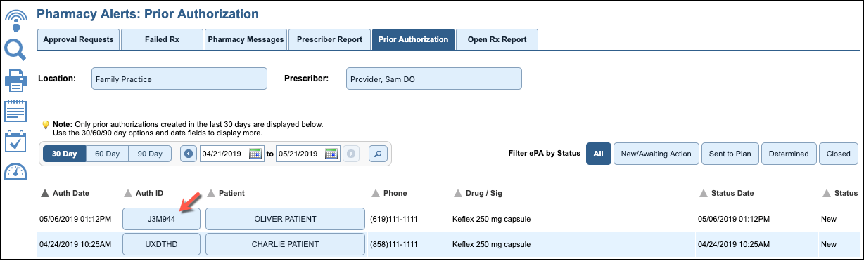 epa staff worklist