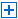 blue and white expand icon