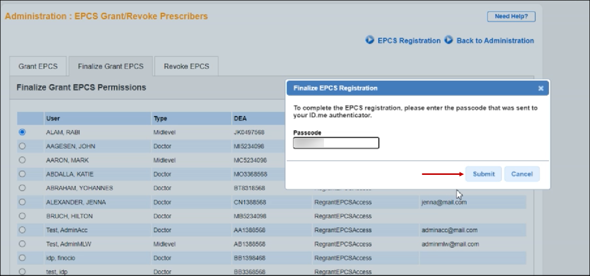 Fin Grant EPCS 1