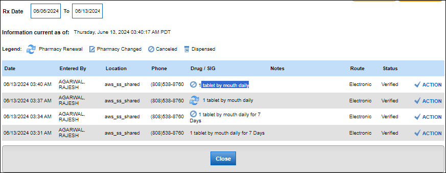 Cancel Rx 5
