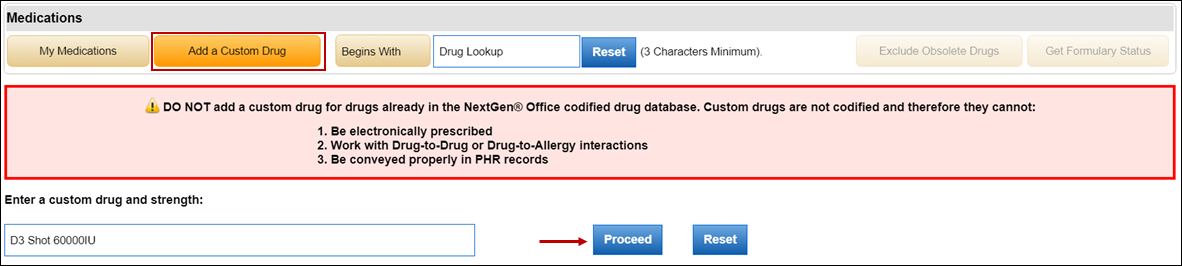 Custom Drug