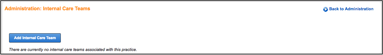 internal care team add