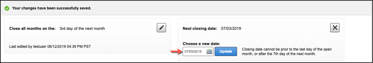 month end close edit next