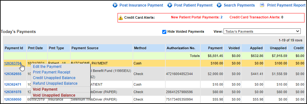 patient payment options