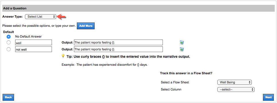 custom forms form answer