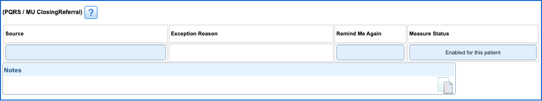 health maintenance measure