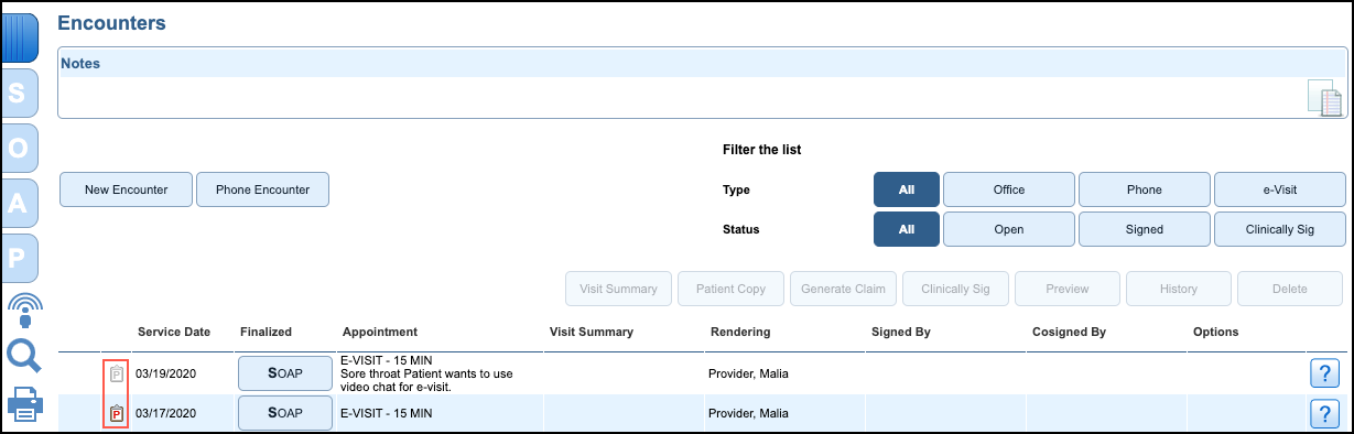 encounters portal private
