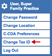 change tax ID
