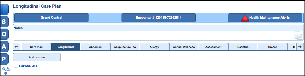 longitudinal care plan navigate