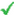 green checkmark icon