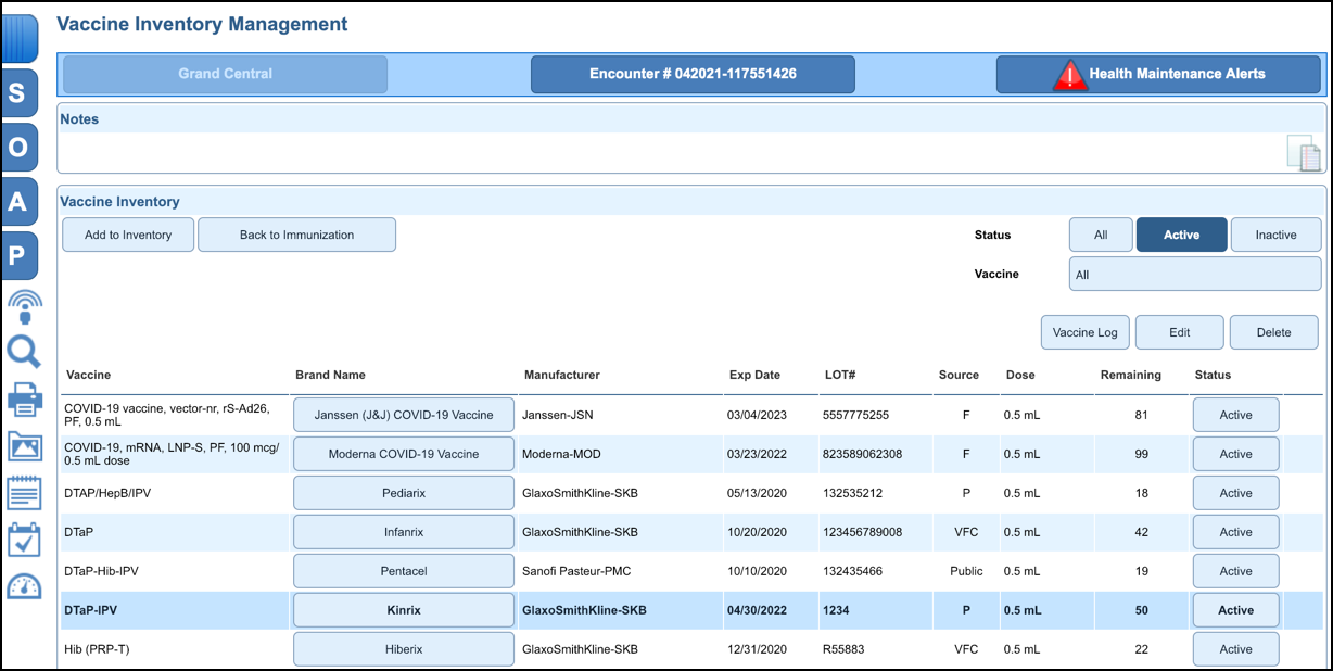 immunization vaccine inventory management