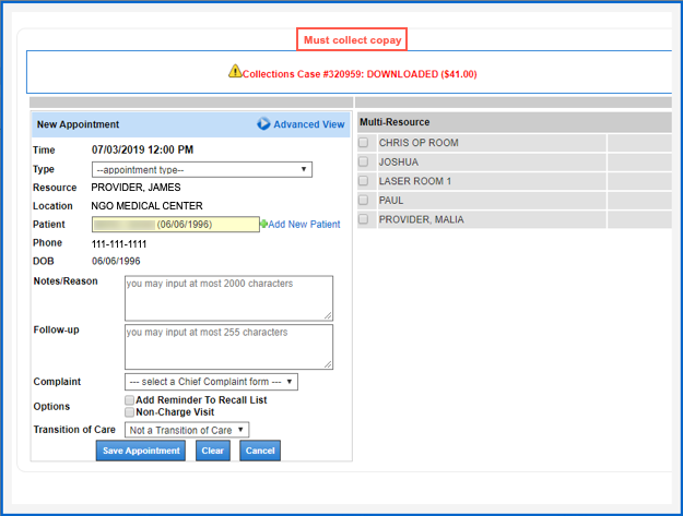chart alert scheduling