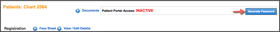 generate password